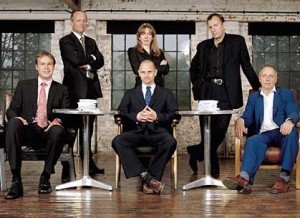 Picture of the Dragons on Dragons Den 1st series